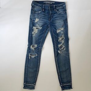 American Eagle Super Stretch Jegging Size 4 Short